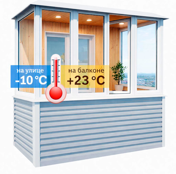 balkon-teplyi Balkon teplyi